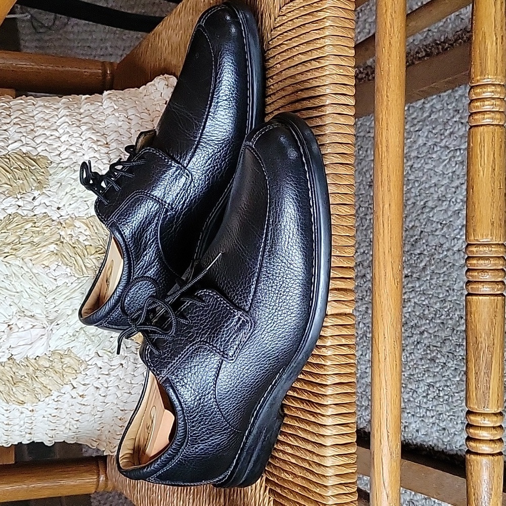 Nunn Bush leather lace up oxford, black, size 10M